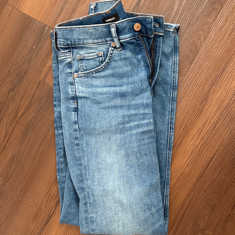 Express Light Blue Denim Jeans